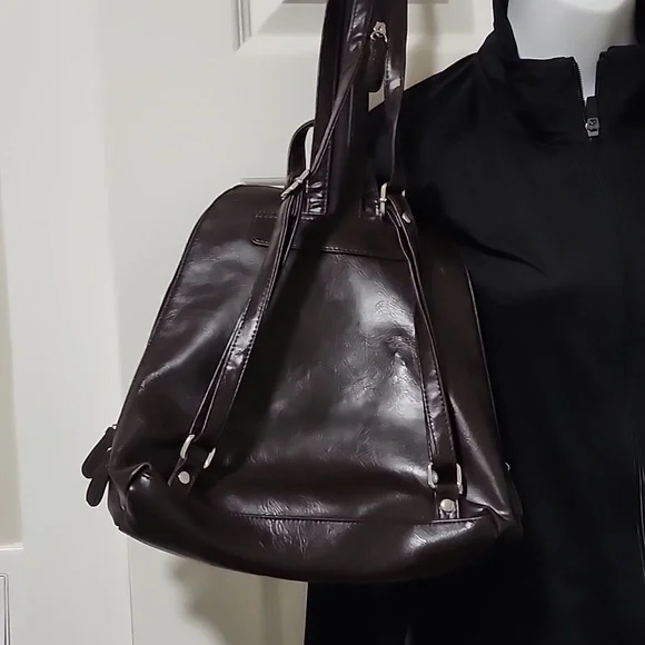 Via Roma Brown back pack - Picture 8 of 9